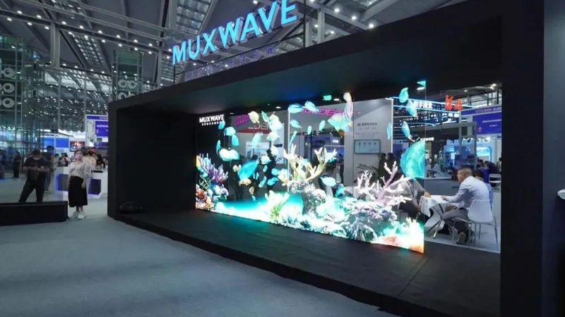 工业风展厅楼梯设计效果图